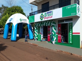 Inauguração da Farmácia Brasil Poupa Lar de Bela Vista do Caroba - Paraná
