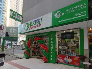 Farmácias Brasil Poupa Lar inaugura nova unidade em Balneário Camboriú - SC