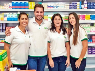 Inauguração da Farmácia Brasil Poupa Lar em Paulo Frontin - Paraná