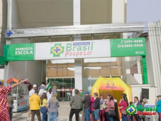 Nova Sede da Franchising Brasil Farma e nova Farmácia Brasil Poupa Lar - a Farmácia Escola - são inauguradas em Capinzal