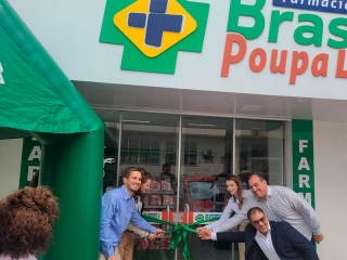 Reinauguração da Farmácia Brasil Poupa Lar de Chapecó - SC