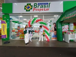 Farmácia Brasil Poupa Lar inaugura nova unidade em Caçador (SC), anexa ao Zat Atacadista