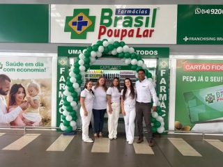Farmácia Brasil Poupa Lar Inaugura mais uma unidade em Erechim/RS