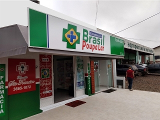 Inauguração da Farmácia Brasil Poupa Lar de Iraceminha - SC