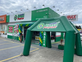 Inauguração da mais nova unidade das Farmácias Brasil Poupa Lar em São José dos Pinhais - Paraná