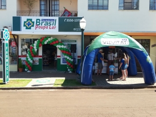 Inauguração da Farmácia Brasil Poupa Lar de Renascença - Paraná