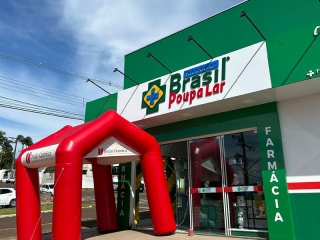 Farmácias Brasil Poupa Lar Reinaugura unidade em Amperé/PR