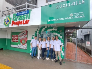 Inauguração da Farmácia Brasil Poupa Lar em Santa Rosa - RS