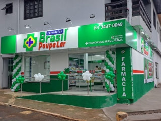 Inauguração da mais nova unidade das Farmácias Brasil Poupa Lar em Passos Maia - SC
