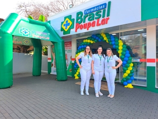 Inauguração da segunda Farmácia Brasil Poupa Lar em Ampére - PR