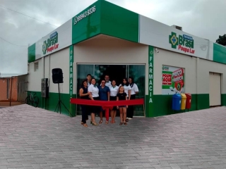 Inauguração da primeira Farmácia Brasil Poupa Lar na região norte do país em Vilhena - RO