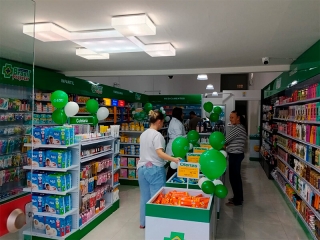 Inaugura nova unidade da Farmácia Brasil Poupa Lar no bairro Tifa Martins, em Jaraguá do Sul