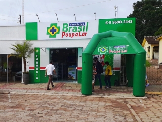 Irineópolis conta agora com uma Farmácia Brasil Poupa Lar