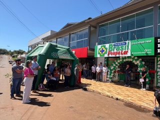 Inauguração da Farmácia Brasil Poupa Lar em Gramado dos Loureiros/RS