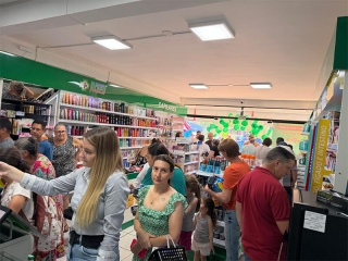 Inauguração da Farmácia Brasil Poupa Lar em Gramado dos Loureiros/RS