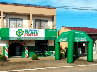 Inauguração da Farmácia Brasil Poupa Lar é sucesso em Bela Vista do Toldo - SC