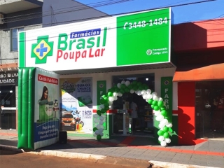 Deodápolis - MS recebe a Farmácia Brasil Poupa Lar
