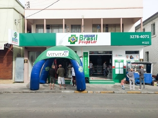 Inauguração da segunda Farmácia Brasil Poupa Lar em Urubici - SC