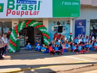 Inauguração da Farmácia Brasil Poupa Lar de Marmeleiro - Paraná