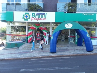 A Farmácia Brasil Poupa Lar chega a Coronel Vivida no Paraná